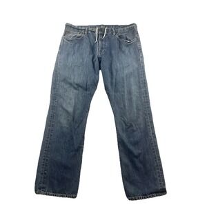 Polo Ralph Lauren Jeans Mens 36x30 Classic Fit 867 Denim Straight Leg Drawstring